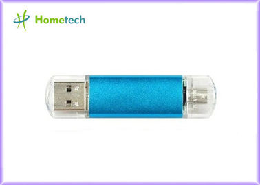 2GB 고속 OTG 이동 전화 USB 섬광 드라이브 U 디스크 파랑, 10MB/s