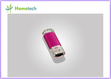 파일 전송을 위한 OTG Smartphone 이동 전화 USB 섬광 드라이브 분홍색