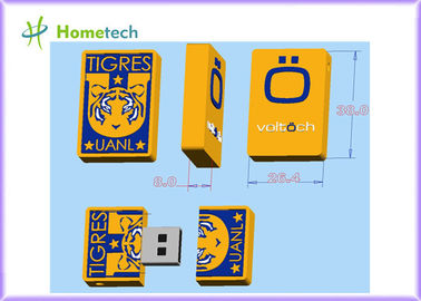 소형 TIGRES는 USB 섬광 드라이브 8GB/16GB의 풋볼 팀 로고 1GB/2GB를 주문을 받아서 만들었습니다