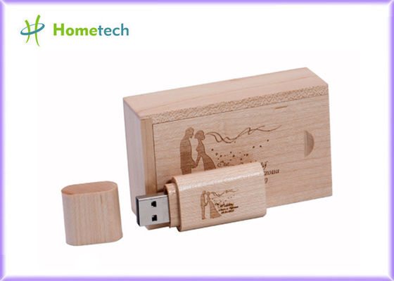 Eco 우호적 나무로 된 개별적 USB는 사진사를 위한 8GB USB 3.0을 붙입니다