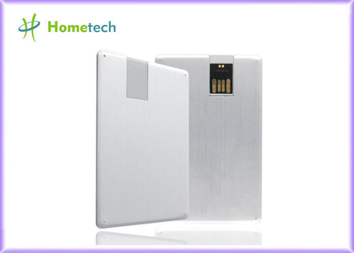마이크로 컴퓨터는 금속 신용 카드 Usb 섬광 드라이브 2GB/4GB/8GB/16GB를 주문을 받아서 만들었습니다