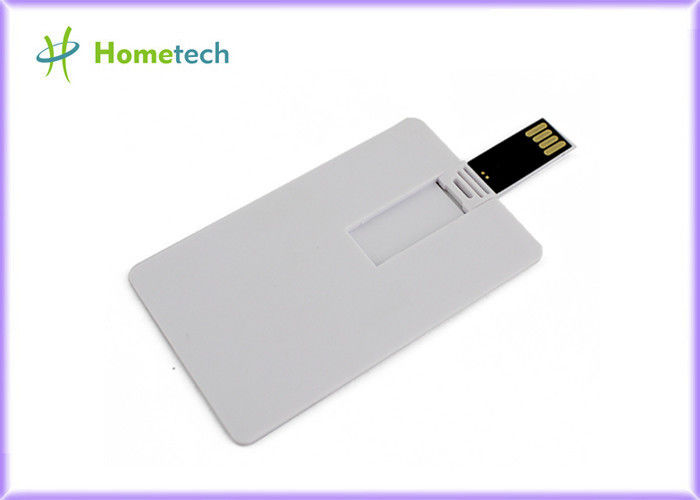 학교/학생을 위한 백색 신용 카드 USB 기억 장치 사업 그리고 성탄 선물