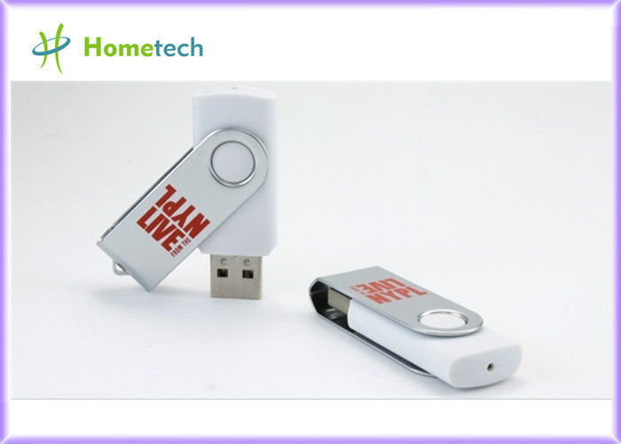 2GB 검정 USB 기억 지팡이, 까만 회전대 USB 섬광 드라이브, 강선전도 USB 지팡이 검정