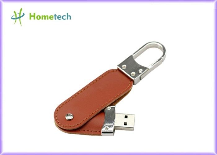 자동차는 USB 플래시 디스크 금속 열쇠 고리 Pendrive 가죽 Creativo USB 2.0/USB 3.0를 달립니다