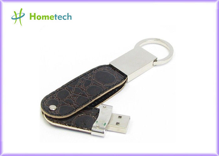 16GB/32GB 가죽 USB 플래시 디스크, 장방형 기억 펜 드라이브