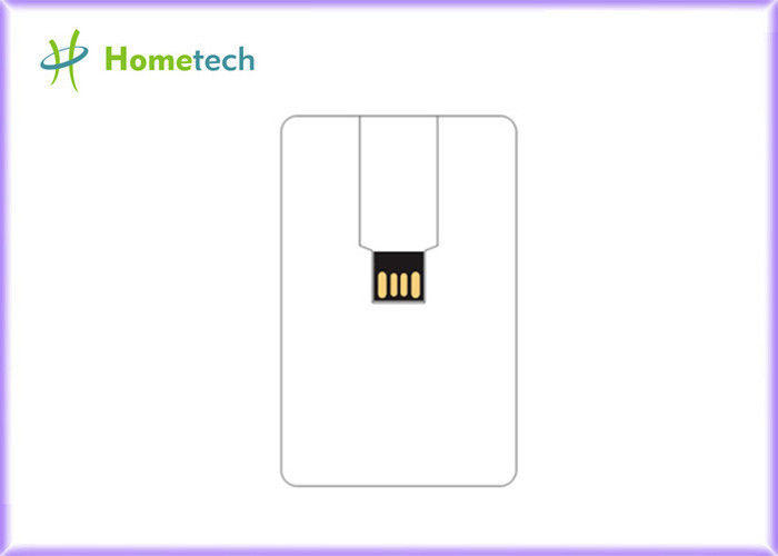 8GB/16GB 신용 카드 USB 기억 장치 소성 물질은 로고를 주문을 받아서 만들었습니다