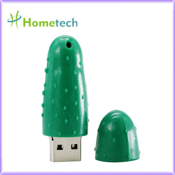 오이 모양 USB 2.0 메모리 플래시 드라이브 8GB 녹색