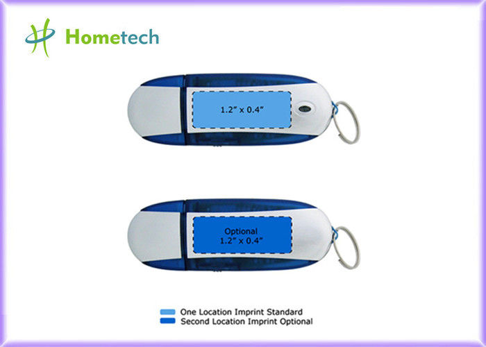 튼튼한 진한 파란색 플라스틱 USB 섬광 드라이브, USB 플래시 메모리 지팡이