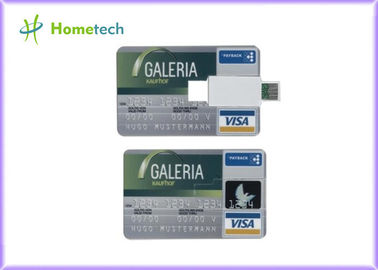주문을 받아서 만들어진 신용 카드 USB 기억 장치, 8GB Memeory 카드 USB 디스크