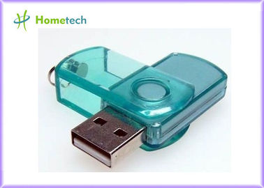 투명한 플라스틱 강선전도 USB 지팡이, 대량 윈도 비스타 섬광 드라이브