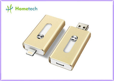 주문 PC를 위한 알루미늄 합금 콤팩트 8GB USB 디스크 iflash 드라이브 이동 전화 OTG 온라인 제조