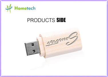주문 로고 4GB 8GB USB 섬광 드라이브 Pendrive 주문을 받아서 만들어진 나무로 되는 USB는 찌릅니다 온라인 제조
