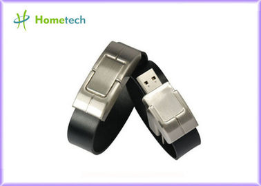 주문 가죽 소맷동에 의하여 개인화되는 32gb usb 2.0 저속한 드라이브 10-22mb/s 속도 온라인 제조