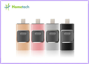 주문 IOS/인조 인간의 알루미늄 합금 물자를 가진 I- 쉬운 드라이브를 위한 휴대전화 USB 섬광 드라이브 온라인 제조