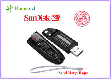 주문 암호 보호, 까만 색깔을 가진 100% 본래 SanDisk CZ48 USB 3.0 저속한 드라이브 64gb 온라인 제조