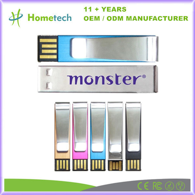 주문 2GB/4GB 냉면 종이 클립 USB 스틱 데이터 전송 속도와 온도 범위 0-70C 온라인 제조