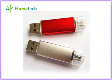 주문 인쇄되는 로고를 가진 OTG USB 2.0 이동 전화 USB 섬광 드라이브 플래시 메모리 막대기 온라인 제조
