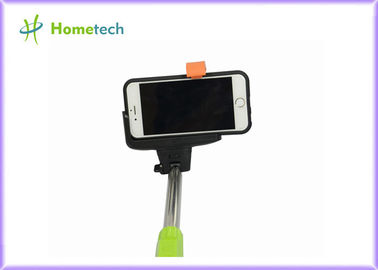 주문 Monopod selfie 지팡이에 확장 가능한 2600mAh 립스틱 힘 은행 온라인 제조
