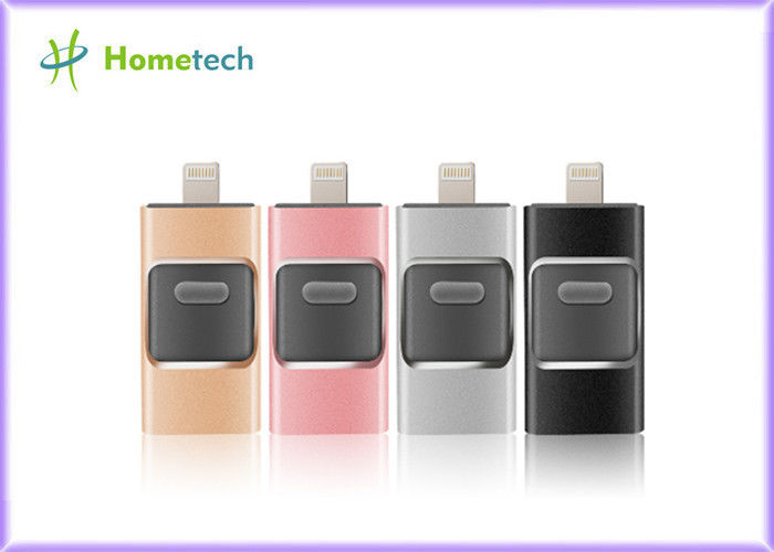 IOS/인조 인간의 알루미늄 합금 물자를 가진 I- 쉬운 드라이브를 위한 휴대전화 USB 섬광 드라이브