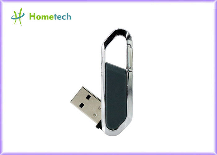 고속 가죽 USB 플래시 디스크 64gb/FCC RoHS 기준을 가진 USB 2.0 펜 드라이브 4gb