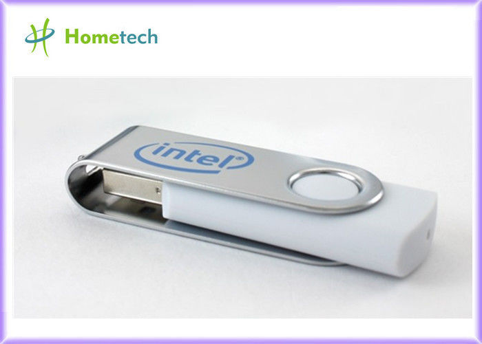 자유로운 로고 인쇄에 선전용 금속 강선전도 USB 지키