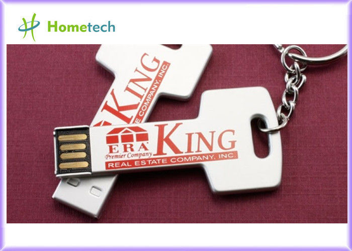 긴 열쇠구멍 금속 열쇠 모양 Usb 섬광 엄지 드라이브 지팡이 사용자 데이터그램 프로토콜 칩 USB 지팡이