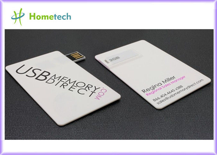 풀 컬러 로고 인쇄 신용 카드 USB 기억 장치/명함 USB 섬광 드라이브