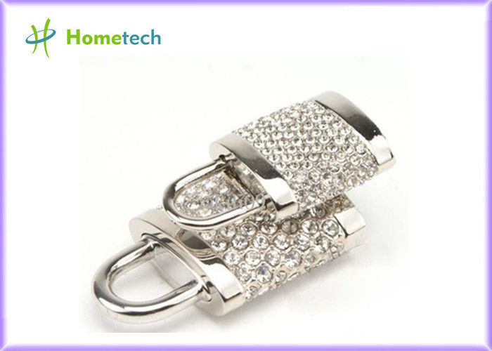 다이아몬드 16GB 고속 다이아몬드 USB 2.0 저속한 지팡이, 수정같은 자물쇠 USB 섬광 드라이브