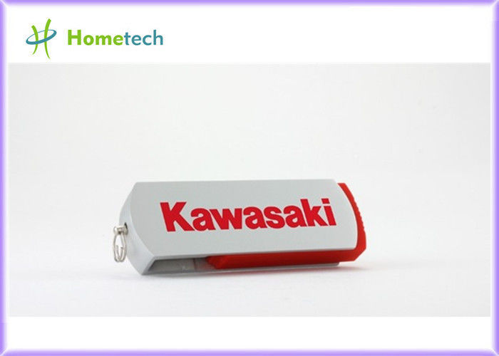 빨간 장방형 플라스틱 USB 섬광 드라이브 USB 2.0 저속한 드라이브 기억 펜 디스크