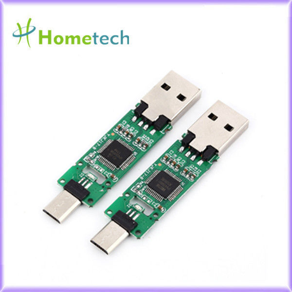 상자 유숙 없는 OTG 칩 휴대전화 USB 섬광 드라이브 금속/플라스틱