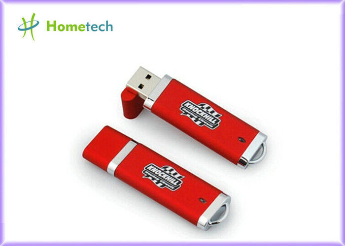 튼튼한 장방형 Windows 98을 가진 플라스틱 USB 섬광 드라이브 빨강