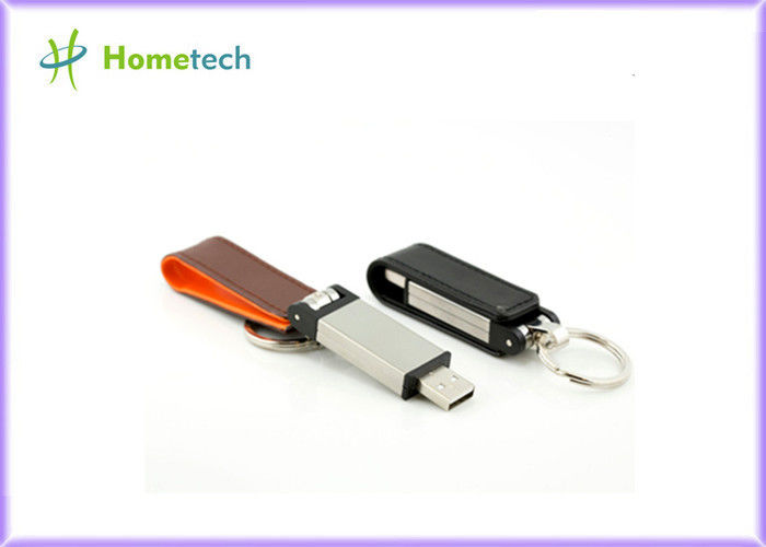 까맣고/빨강/황색 가죽 USB 플래시 디스크 1GB 2GB 고속