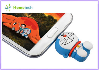 고무 PC/인조 인간 OS 셀룰라 전화 USB 섬광 드라이브, PVC OTG 엄지 드라이브 분홍색 녹색