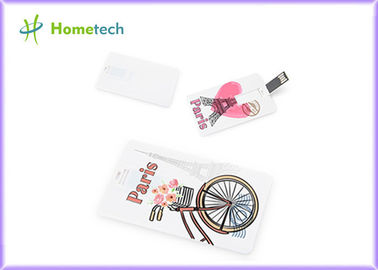 신용 카드 Usb 섬광 드라이브 대중적인 Usb 명함 플라스틱