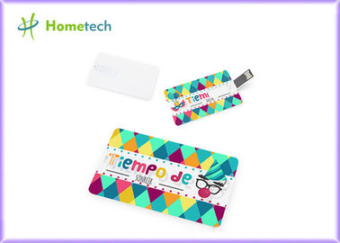 1GB 2GB 인쇄 로고를 가진 주문 신용 카드 Usb 기억 장치