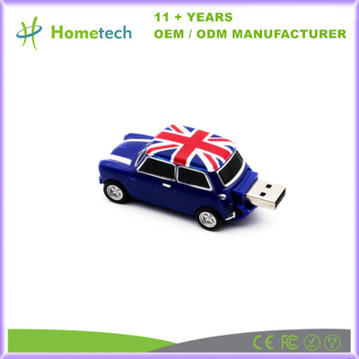 금속 자동차 스테인리스 스틸 키 체인 USB 2.0 메모리 스틱 펜 드라이브 8GB 16GB 32GB 64GB