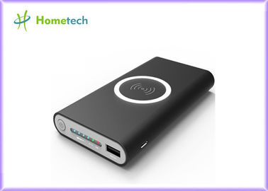 Usb 유형 C 항구를 가진 호리호리한 소형 기 무선 힘 은행 8000mah 휴대용 충전기 둔한 폴란드어