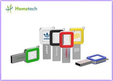 중요한 모양 금속 Usb 섬광 드라이브 진짜 가득 차있는 기억은 암호 보호를 지원합니다