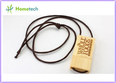 광고 선전 소형 나무로 되는 USB 섬광 드라이브, 레이저 인쇄 로고 USB 섬광 드라이브 1GB/2GB USB