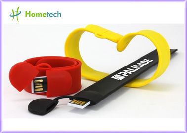 유행 실리콘 철석 때림 소맷동 USB 섬광 드라이브 부피 4gb USB 섬광 드라이브 기억