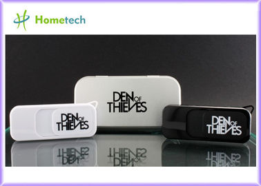 주문 로고를 가진 아주 대중적인 플라스틱 1GB USB 섬광 드라이브, 플라스틱 지팡이 USB 펜