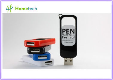 고객의 로고 인쇄를 가진 다채로운 플라스틱 USB 섬광 드라이브