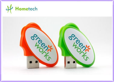 OEM 파란 플라스틱 usb 섬광 엄지 드라이브 8GB의 pendrive 주문을 받아서 만들어진 로고 USB를 가진 플라스틱 USB 기억 2.0