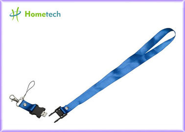 Plasitc + 인쇄된 폴리에스테 방아끈 USB 섬광은 USB 3.0 관례를 몹니다