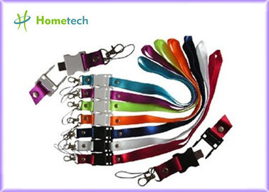 백색 플라스틱 방아끈 USB 섬광 드라이브/USB 엄지는 2GB 4GB 8GB를 몹니다