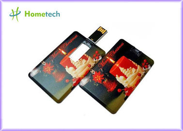 주문을 받아서 만들어진 로고 4gb/2gb 신용 카드 USB 기억 장치 고용량