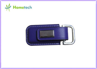 32GB는 USB 플래시 디스크/USB 2.0 저속한 펜 드라이브 기억 지팡이를 가죽을 댑니다