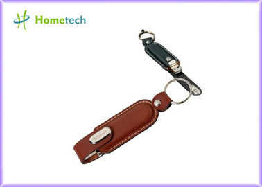 브라운은 학생을 위한 USB 플래시 디스크/Customizable 저속한 드라이브를 가죽을 댑니다