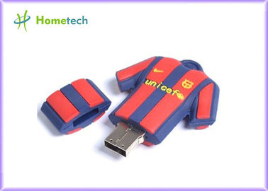 Unicef 폴로 셔츠 2GB 만화 USB 섬광 드라이브 기억 펜 드라이브는 지팡이를 몹니다