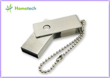 로고는 금속 강선전도 USB 지팡이 4G 8G 16G 32G의 선물 USB 지팡이를 새겼습니다